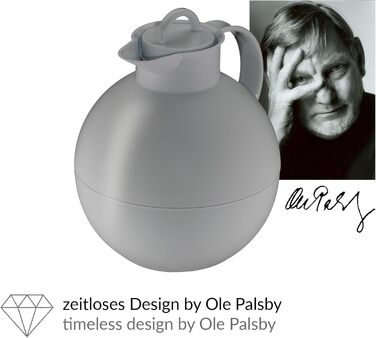 Термокружка Alfi Kugel 0.94л, Vintage Indigo, з нержавіючої сталі, без BPA, дизайнерська модель