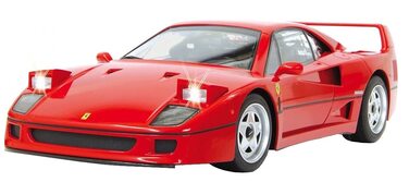 Радіокерований автомобіль Ferrari F40 1:14 JAMARA 27MHz - офіційна ліцензія, LED, швидкість 11 км/год, деталізований салон, висока якість