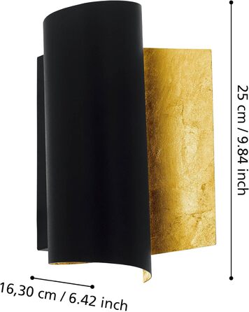 Настільна лампа EGLO Barbotto: стильна металева лампа з вимикачем, цоколь GU10 | EGLO