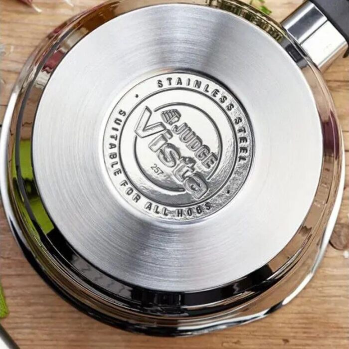 Набір каструль Judge Vista 3 шт. з нержавіючої сталі, 16/18/20 см, з кришкою-ситом, індукційні, для духовки