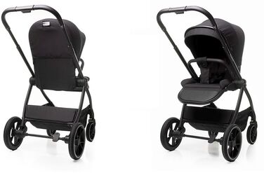 Прогулянкова коляска 4BABY FOSTER з реверсивним сидінням, до 22 кг, алюмінієва