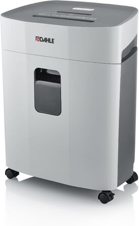 Шредер Dahle PaperSAFE PS 240: безпечне знищення документів, P4, 10 аркушів, сірий