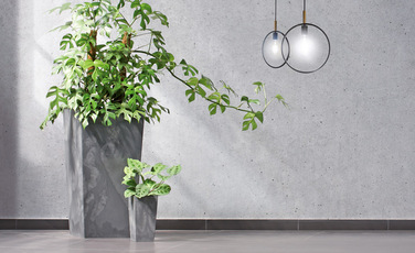Горщик для квітів Concrete Look Антрацит 26L