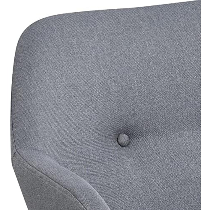 Крісло-гойдалка AC Design Furniture Wendy, метал, сірий (темно-сірий), 57x71x81 см