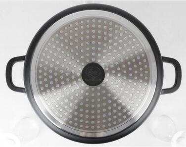 Лита алюмінієва сервірувальна сковорода 28 см 3,5 л Каструля для тушкування Індукційна кухонна піч Нова