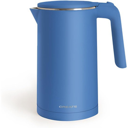 Електричний чайник Kettle Studio Pro 1 л, кобальтово-синій, з регулюванням температури, функцією підтримання тепла, збірно-розбірним шнуром, автоматичним відключенням, 1000 Вт