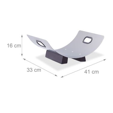 Кошик для дров Relaxdays з нержавіючої сталі