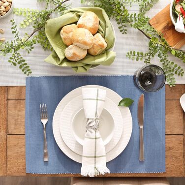 Набір тканинних серветок DII Basic Everyday, 6 шт., 33x48 см, блакитний (Stonewash Blue)