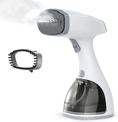 Відпарювач для одягу Homuserr 1500W з LCD-дисплеєм, портативний, вертикальний та горизонтальний, 300мл, швидкий нагрів 20 сек, 2 режими