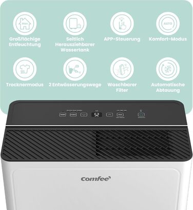 Зволожувач повітря COMFEE CDDOE-12DEN7-QA3(EU) 12L, 20㎡, R290