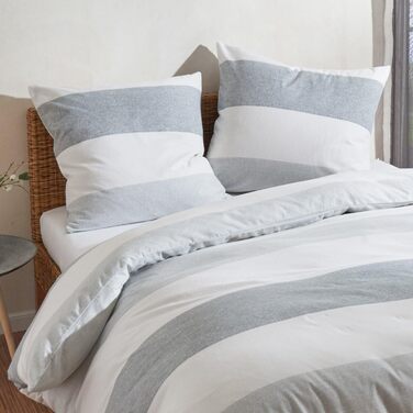 Постільна білизна Dream Sleep Beaver Stripes Grey 80 см (1 підодіяльник 240 x 220 см 2 наволочки 80 x)