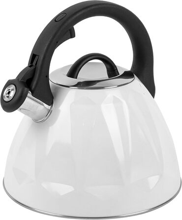 Чайник-заварник Karl Hausmann 3L з автоматичним свистком, з нержавіючої сталі для індукційних, газових та електричних плит