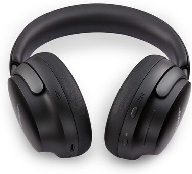 Накладні навушники з шумозаглушенням Bose QuietComfort Ultra, акумулятор 24 години, з мікрофоном, чорний