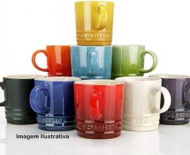 Чашка LE CREUSET 0.35 л, колір вишня, кераміка, 70302350600002 Coastal Blue