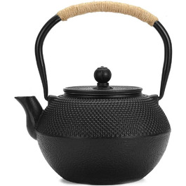 Чайник Webao з чавуну, японський чайник Tetsubin, чайник з ситечком з нержавіючої сталі, 1200 мл