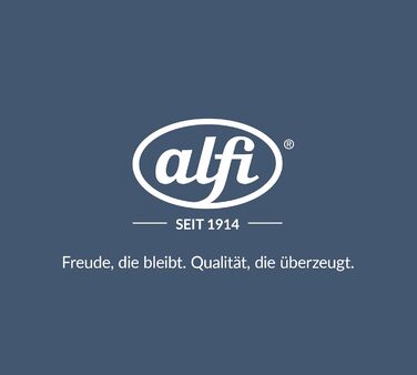 Термос Alfi SKYLINE 1.0л, пастельний колір, нержавіюча сталь з гігієнічним скляним вкладишем, обертовий замок з зручною кнопкою, ергономічна ручка, ідеальний для кави та чаю, BPA-free (1000 мл, Deep Water Mat)