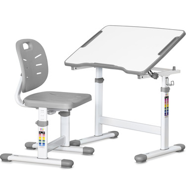 Комплект Evo-kids (стіл+стіл) Evo-07 Ergo Grey (арт. Evo-07 Ergo G)