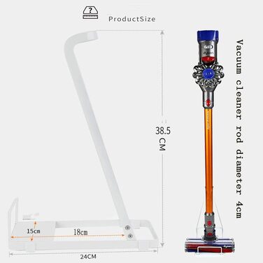 Підставка для пилососа для Dyson V6 V7 V8 V10 - без свердління стіни