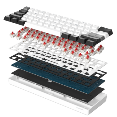 Механічна клавіатура GamePro Genesis Infinity  (MK130BW)  outemu swithes