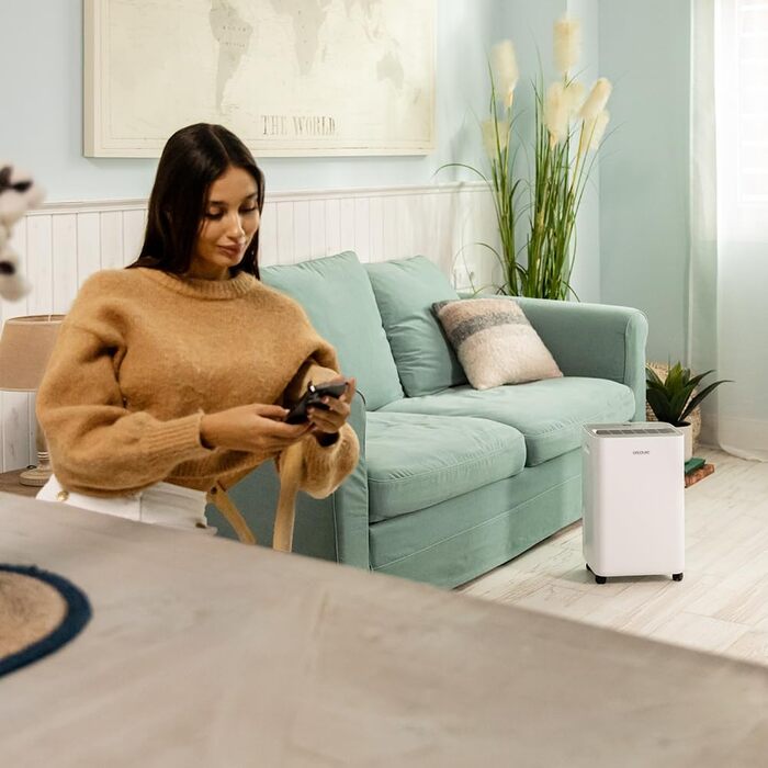 Зволожувач повітря Cecotec Big Dry 4000 Expert Connected: 10л/день, WLAN, R290, LED, автовимкнення