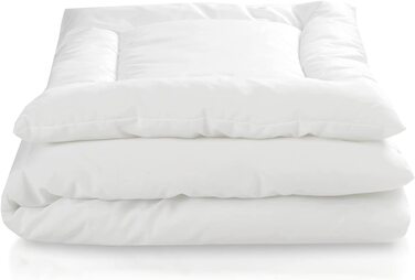 Комплект дитячих ковдр Юліуса Зеллнера Hygiena, ковдра з подушкою, що стирається при температурі 95C, захищена від алергії, стандарт 100 від OEKO-TEX, розмір 80x80 35x40 см (комплект 100X135 40x60 см)