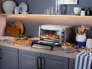 Мультифурна Russell Hobbs Airfryer Express 20л (5-в-1: фритюрниця, міні-піч, гриль, тостер, підігрів) з набором аксесуарів 26680-56