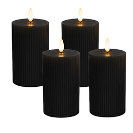 Набір з 4 LED-свічок Relaxdays, 13 см