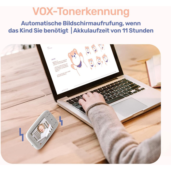 Відеоняня з камерою 360° VB816pro-de, 4