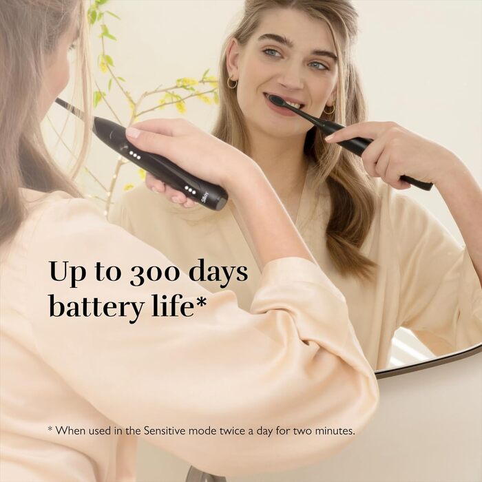 Silk'n SonicYou звукова зубна щітка з акумулятором на 300 днів (чорна)