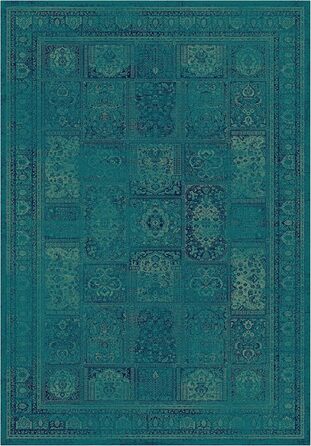 Килим SAFAVIEH Traditional - вінтаж, з коротким ворсом, бірюзовий/мульти, 160 x 230 см