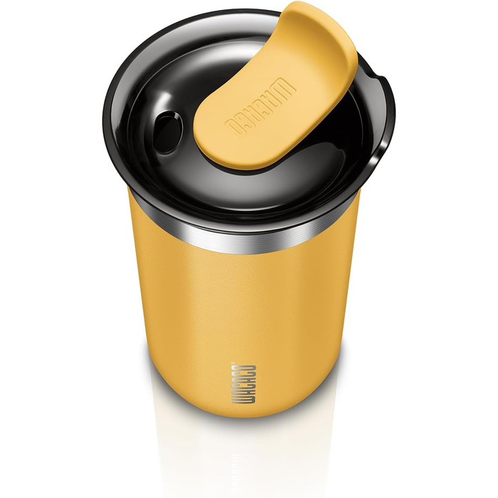WACACO Octaroma Lungo: вакуумний термос для кави, 300 мл, жовтий