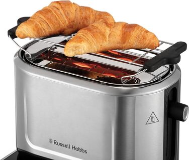 Тостер Russell Hobbs ‎26210-56 1500 Вт сріблясто-чорний