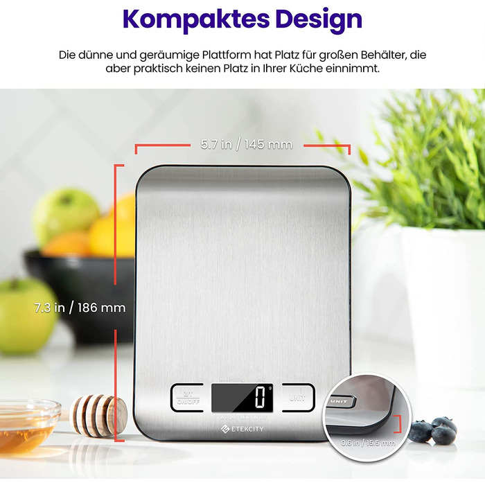 Папір для друку та копіювання AVERY Zweckform 2563 + Кухонні ваги ETEKCITY цифрові 5KG з LCD-дисплеєм, 500 аркушів в комплекті