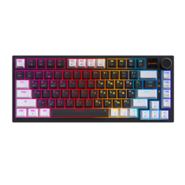 Бездротова механічна клавіатура GamePro Asgard Valhalla Pro (MK160B-D-Pro) 75% Rainy switches