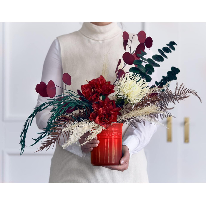 Каструля LE CREUSET 1.1 л, кераміка, вишня, Coastal Blue (71501110600001)