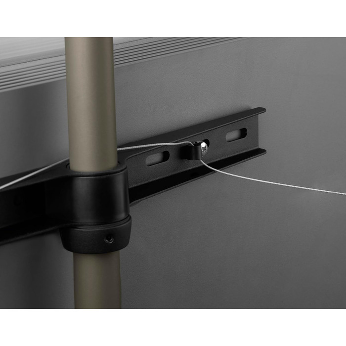 Універсальний штатив для телевізора One For All - 32-65'' - LCD/LED/Plasma/OLED/QLED - поворотний 360°, регулювання висоти, VESA 400x400, дизайн 