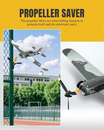 Літак на радіокеруванні VolantexRC 761-5 P-51 Mustang RTF (Готовий до польоту) з Xpilot стабілізацією, для початківців, 4-канальний