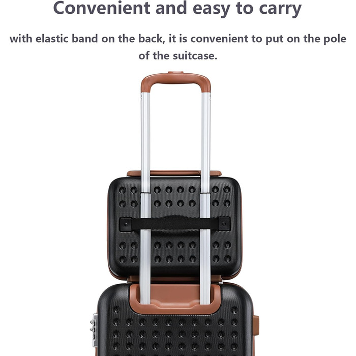 Чохол-валіза KONO: валіза на колесах 76x50x31 см з TSA-замком, білий колір