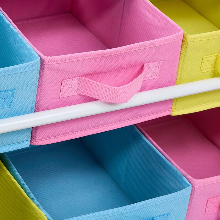 Поличка Relaxdays для дитячих речей з коробками