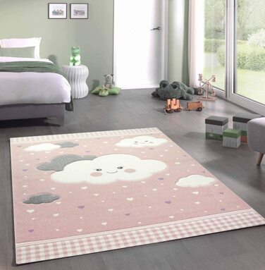 Килимок дитячий Merinos Clouds Pink 140х200 см