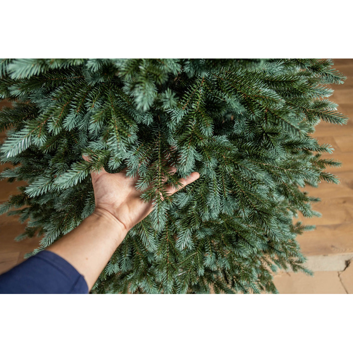 Ялинка штучна 'Аляска' Зелено-Блакитна 2,30 м