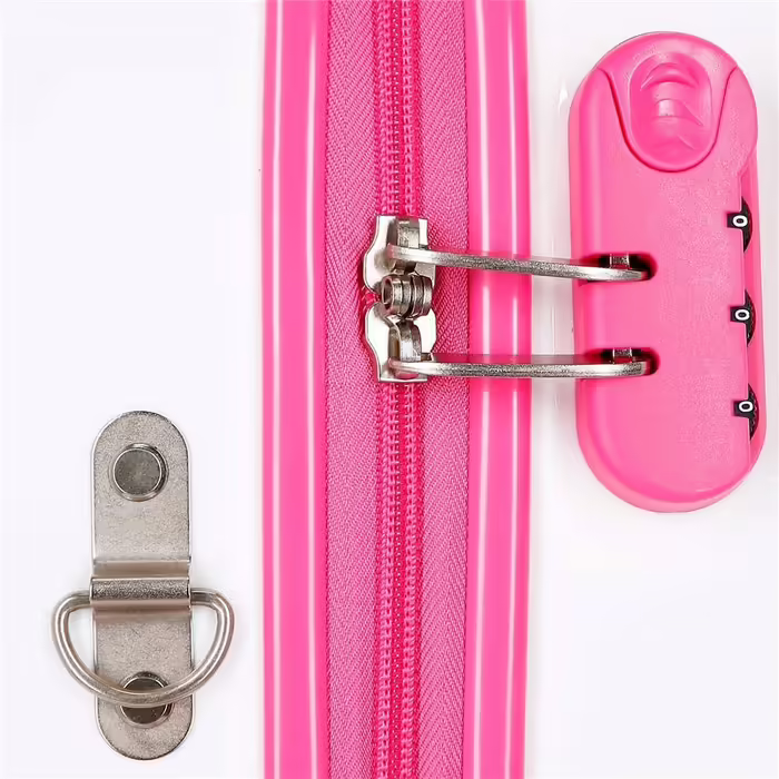 Дитячий валіз Arcoiris Positive Vives, білий, 50x39x20 см, ABS, 38л, 4 колеса, кодовий замок, ручна поклажа
