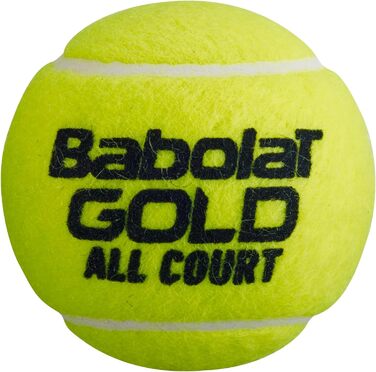 М'ячі Babolat Gold All Court X4, дорослі, унісекс, жовті