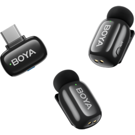 Бездротовий петличний мікрофон BOYA mini-23 Type-C Black