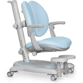 Дитяче крісло Mealux Ortoback Duo Plus Blue (арт.Y-510 KBL Plus)