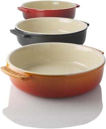 Тарілка для тапас Le Creuset, 500 мл, 14 см, чорна глянцева, 72102141400001 (Червона)<br>