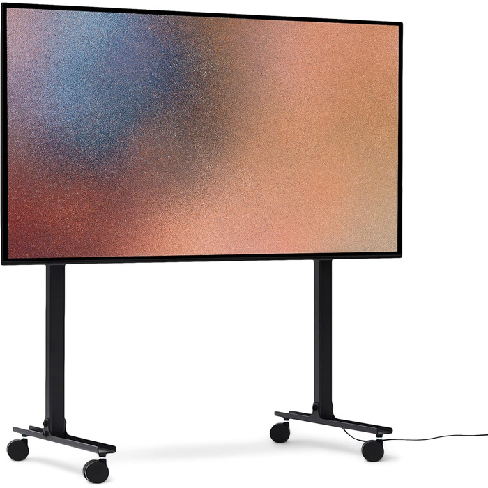 Підставка для телевізора на колесах, 40-70 дюймів, сіра | Мобільна підставка для ТВ | Rollin'