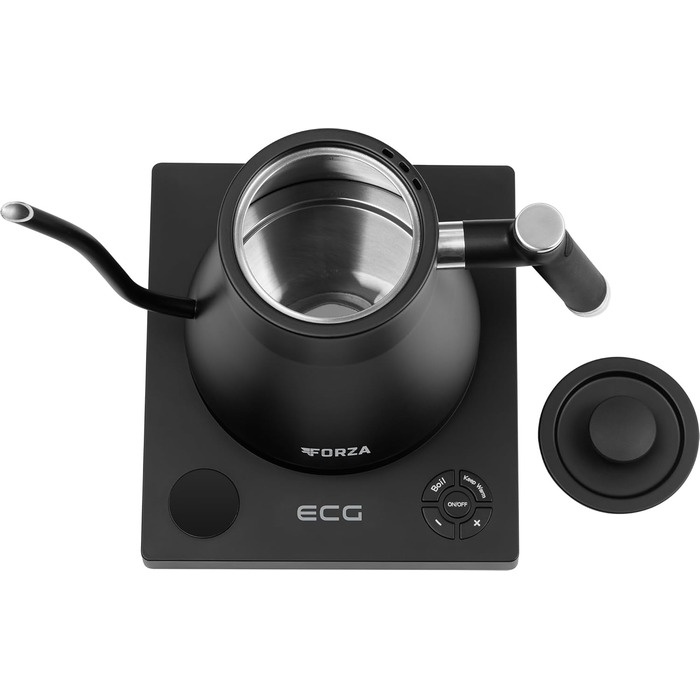 Л, 1200W Black 1 літр Чорний, 8000 Pour over Nero, 1.0