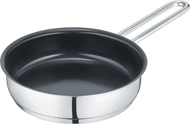 Міні сковорода Berndes 14 см з нержавіючої сталі, антипригарне покриття, для всіх плит (індукція)