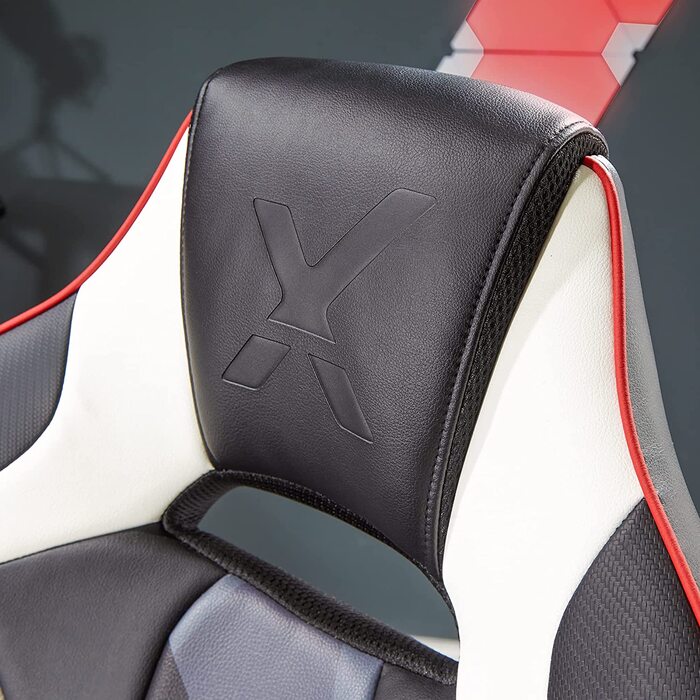 Ігрове крісло x Rocker Atreus чорно-біле